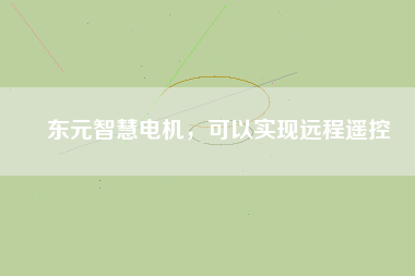 東元智慧電機(jī)，可以實(shí)現(xiàn)遠(yuǎn)程遙控