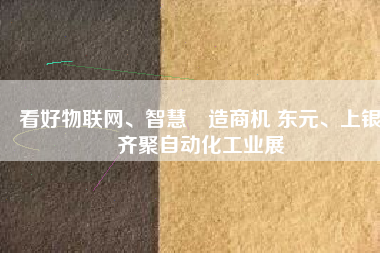 看好物聯(lián)網(wǎng)、智慧製造商機(jī) 東元、上銀齊聚自動(dòng)化工業(yè)展