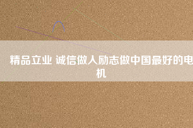 精品立業(yè) 誠信做人勵(lì)志做中國最好的電機(jī)
          